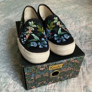 Keds x Rifle Paper Co Triple Decker SlipOn Sneaker